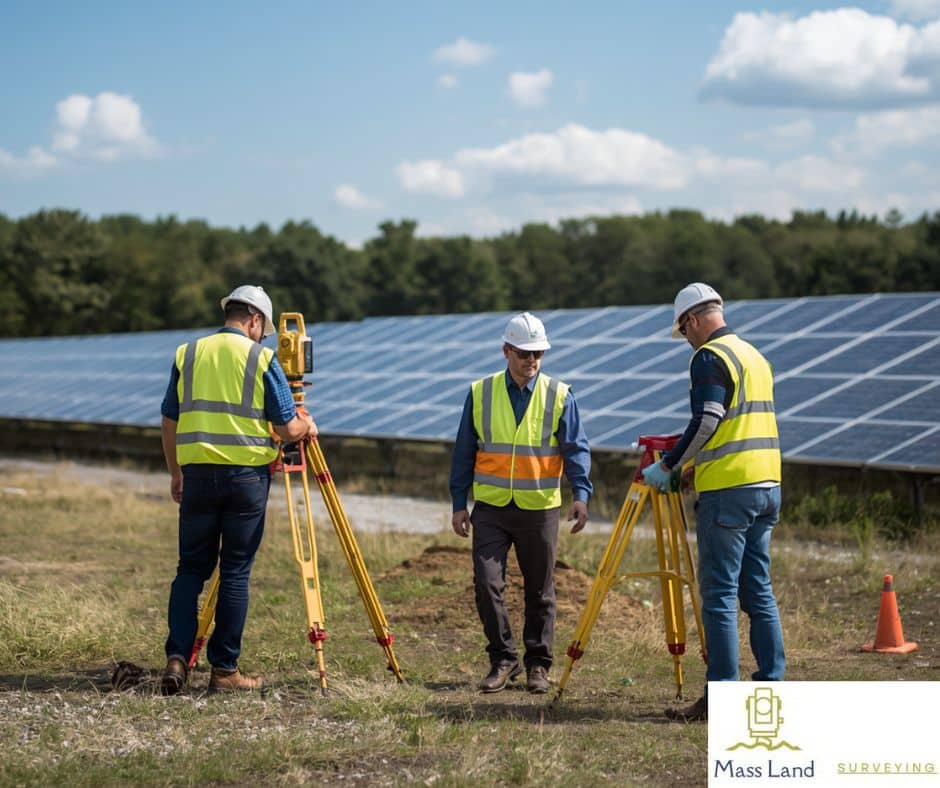 Solar Field Surveying & Civil Engineering in Massachusetts